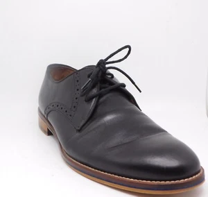 Johnston Murphy Footwear Oxford Leather Loafers Lace Up Closed Toe Size 9.5 - Picture 1 of 10