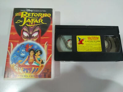 El Return de - Jafar - ALADDIN Walt Disney - VHS Tape Spanish - Bild 1 von 3