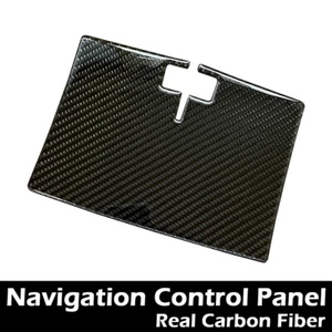 Real Carbon Fiber GPS Navigation Control Panel Trim Fits 03-09 Z33 350 Fairlady - Bild 1 von 4