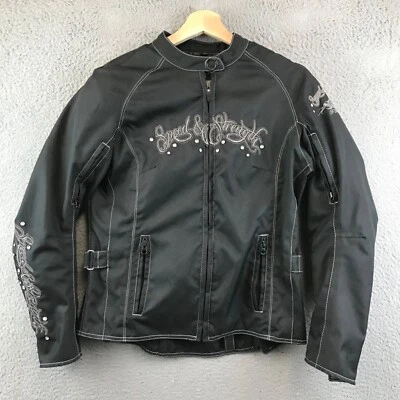Speed & Strength Womens armour Motorcycle Jacket Black Size XS - Image 1 of 4