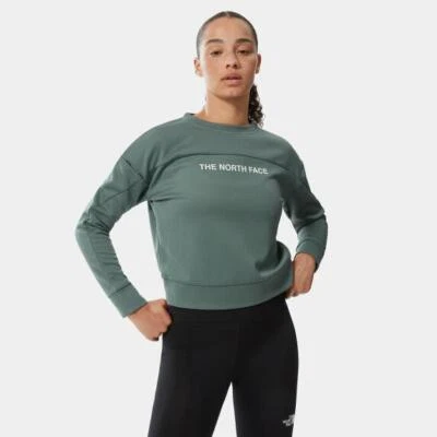 The North Face Womens Mountain Athletics Hiking Fitness Sweater green - Medium - Image 1 of 4