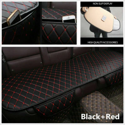 Car Rear Back Row Car Seat Cover Protector Mat Auto Chair Cushion Accessories - Image 1 of 4