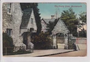 AK Bournemouth, The County Gates, ca. 1910 - Bild 1 von 2