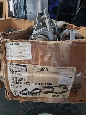 Hubbell Fargo GD520 HPS Auto Deadend Clevis Bail 4/0 STR - Image 1 of 4