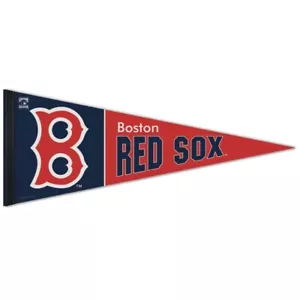 BOSTON RED SOX COOPERSTOWN ROLL UP FELT PREMIUM PENNANT 12"x30" NEW WINCRAFT 👀 - Picture 1 of 1
