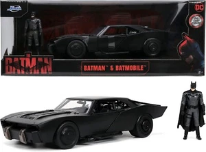 Batimóvil Jada 1:24 The Batman 2022 Movie DC Comics con figura de Batman - Imagen 1 de 7