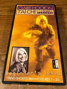 Claire Hooton T'ai Chi For Health & Fitness  VHS Used Movie VCR Video Tape  - Picture 1 of 3