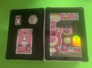 Funko Pop Disney Lotso Figure - Pin, Coin, Card, and Figure- Pixar’s Toy Story 3 - Picture 1 of 13