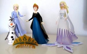 KINDER MAXI IT 2023 COMPLETE SET DISNEY FROZEN VDF 01 02 03 - 3 CARDS 3CARDS - Picture 1 of 3