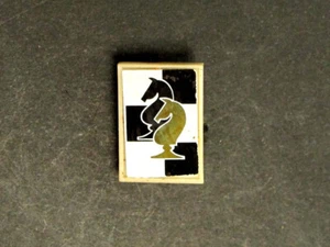 Chess Master USSR Soviet Russian Small Pin Badge. - Picture 1 of 3