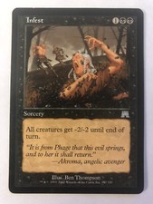Infest - Magic the Gathering MTG, 157/350 Onslaught, NM