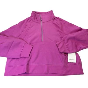 Lululemon Scuba Hoodie Size XL/XXL NWT Pink Pow Tone Oversized Funnel Neck Rare - Picture 1 of 7