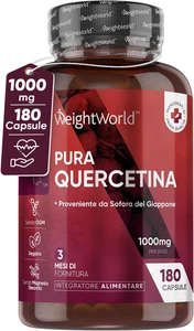 Quercetina Pura 1000Mg Vegan Alto Dosaggio, 180 Capsule (3 Mesi) Quercitina Inte - Imagen 1 de 12