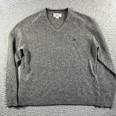 Suéter masculino PENGUIN MUNSINGWEAR 2XL CINZA GOLA V MANGA LONGA PULÔVER MALHA - Imagem 1 de 4