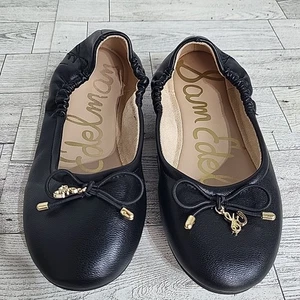 Sam Edelman Felicia Ballerinas schwarz Gr. 13 Leder Ballerinas zierliche Tänzerin - Bild 1 von 8