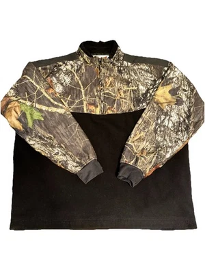 Size L Gamehide Mossy Oak Bottomland Camo Marsh Lord Waterfowl Hunting Hoodie - Image 1 of 4