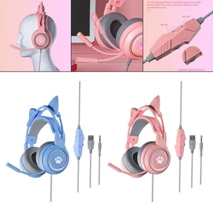 Kabelgebundenes Gaming Headset Sy G25 mit Mikrofon USB für PC für Android IOS - Afbeelding 1 van 15