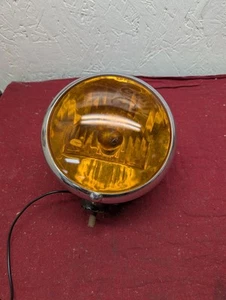 Vintage Defiance Pressed Steel Co 6" Fog Light "DEFIANCE" Marion OH Antique Acc - Picture 1 of 17