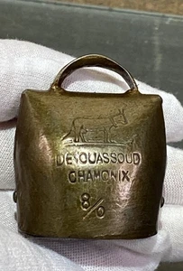 Vintage French Devouassoud Chamonix 8/10 Goat Animal Bell - Picture 1 of 10