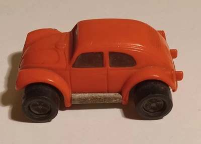 Tonka Orange Volkswagen Toy Car #57020 Used 2.5 Inches Long - Image 1 of 4