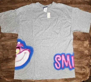 Vintage Disney Tshirt Alice in Wonderland Cheshire Cat Disney Wraparound XL NWT - Picture 1 of 14