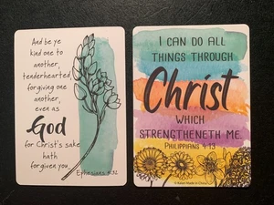 Religious  Scripture Card   Ephesians 4:32    Bible Scripture   POCKET CARD - Picture 1 of 1