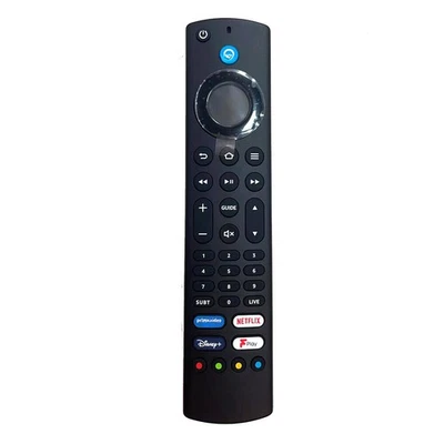 New Genuine For JVC Toshiba Bush Voice Smart HDTV TV Remote Control 55CF630 - Image 1 of 4