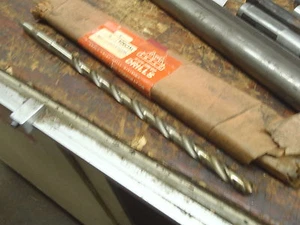 5 GTD USA #1 Morse Taper Shank "W" Drills (.386") 11.5" OAL - Picture 1 of 2