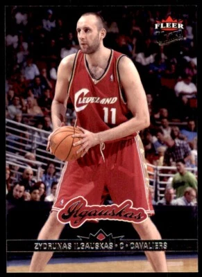 2006-07 Fleer Ultra. Zydrunas Ilgauskas Basketball Cards #25 - Image 1 of 2