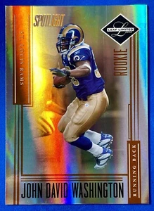 2006 Leaf Limited Spotlight Bronze John David Washington RC Rookie 24/50 #212 - Picture 1 of 3