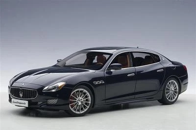2014 MASERATI QUATTROPORTE GTS BLUE 1:18 AUTOart 75807 BRAND NEW IN BOX LAST ONE - Image 1 of 4