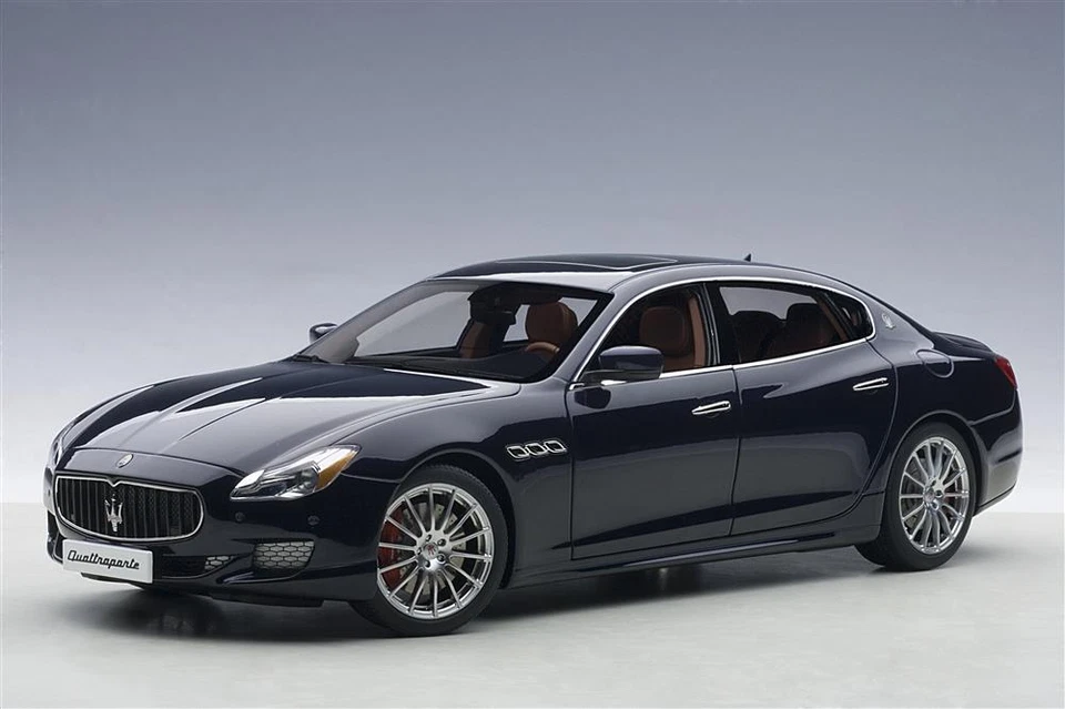 2014 MASERATI QUATTROPORTE GTS BLUE 1:18 AUTOart 75807 BRAND NEW IN BOX LAST ONE - Image 1 of 4