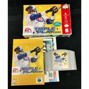 Triple Play 2000 (Nintendo 64) N64 - G-GBI Cart Complete - Picture 1 of 11