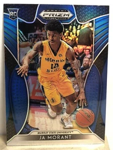 2019-20 Panini Prizm Draft Picks Ja Morant Blue Parallel Rookie #65 - Foto 1 di 2