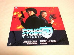Jackie Chan movie LD Laser disc"Police Story 3"Language is Cantonese　From Japan