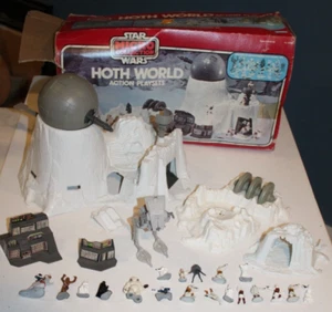 Hoth World Playsets 100% Complete MICRO COLLECTION Star Wars 1982 Kenner - Picture 1 of 21
