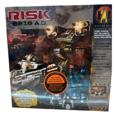 NEW Sealed RISK 2210 A.D. Board Game Avalon Hill Global Dominion - Image 1 of 4