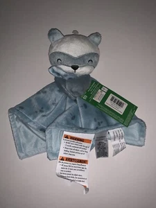 NUEVO CON ETIQUETAS Gerber Modern Moments RACCOON HONGO Manta de Seguridad Lovey Peluche Azul 4-4 - Imagen 1 de 6