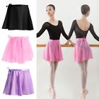Pure Color Lace-up Chiffon Skirts Ballet Skirts Skirt Ballet Dance Dress