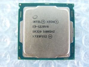 1OPS    Intel Xeon E3 1220 V6 3.0GHz SR329 Kaby Lake S B0 Socket1151    Fujits