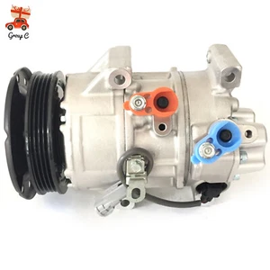 A/C Compressor w/ Clutch For 2007-2010 Toyota Yaris 1.5L Base Hatchback & Sedan - Picture 1 of 11