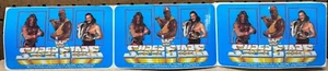 WWF SUPERSTARS Lunchbox 10 Stickers Ultimate Warrior Hulk Hogan 1991 TitanSports - Picture 1 of 14