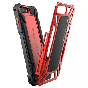 Element Case ROLL CAGE Tough Rugged Cover for Apple iPhone 7 Plus & 8 Plus - Red - Picture 1 of 4