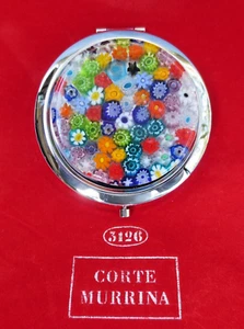 Murano Glas Kompaktspiegel Neu aus Venedig, Italien - Bild 1 von 9
