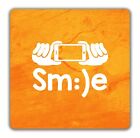 Smile Selfie Camera Coaster - 9cm x 9cm