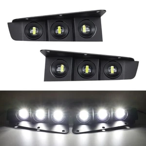 LED Fog Light DRL Assemblies for Ford Bronco 2021-2023 2/4 Doors - Picture 1 of 15