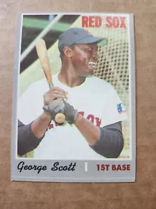 1970 Topps Baseball George Scott #385 NM - Picture 1 of 2