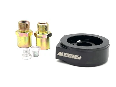 PIASTRA FILTRO OLIO sandwich plate sensori temperatura pressione 1/8NPT m20x1.5 - Bild 1 von 4