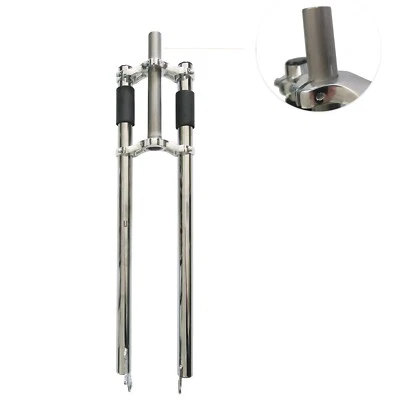 DONSP1986 26"/700C/29" Bicycle Fork w/Headset, Non-Suspension Triple Tree Fork - Image 1 of 3