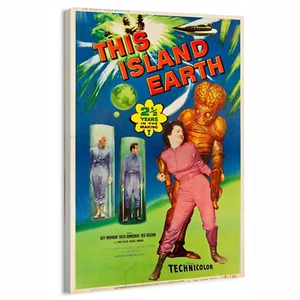 1955 This Island Earth in Technicolor (Universal Internat Movie Poster or Canvas - Picture 1 of 16